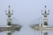 pont canal briare brume