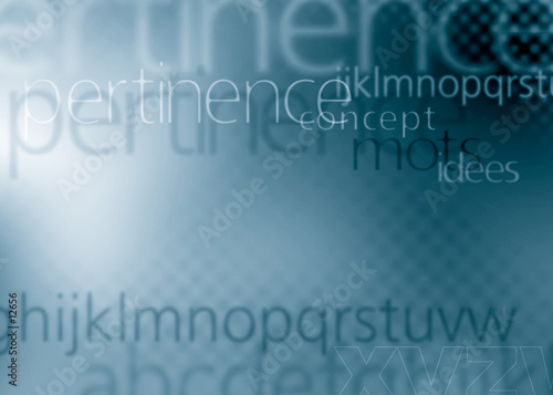 pertinence des mots