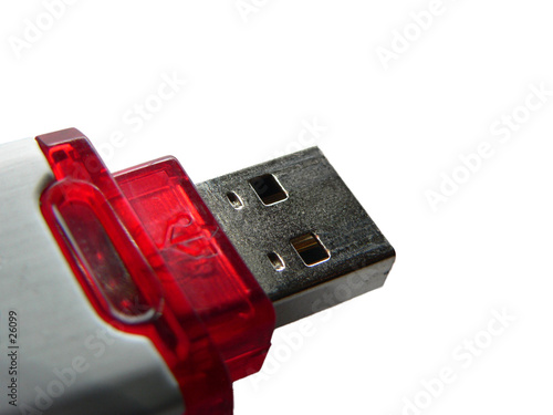 clé usb avec signe usb