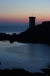 phare et coucher de soleil au conquet