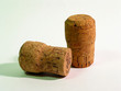 two old corks