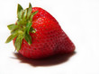 isolated strawberry isolated strawberry