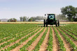 tractor plowing the fields tractor plowing the fields