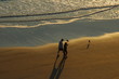 sunrise on daytona beach, florid