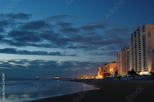 sunrise on daytona beach, florid sunrise on daytona beach, florid
