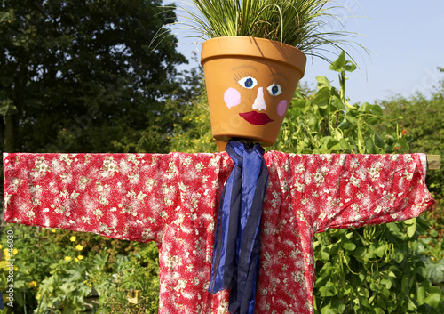 Photo: female scarecrow female scarecrow