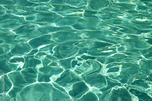 pure water in pool