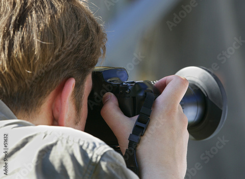 man the photographer