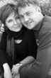 smiling happy couple