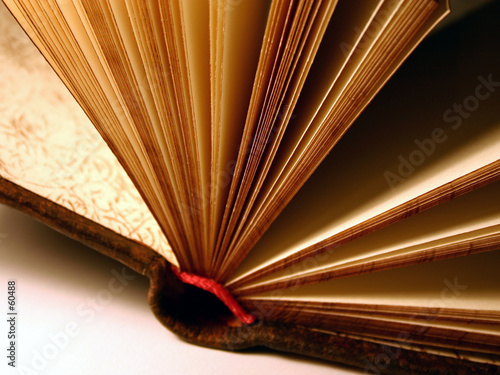 open souvenir ook with lank blank pages in book. open souvenir ook with lank