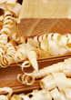 shavings-woody texture