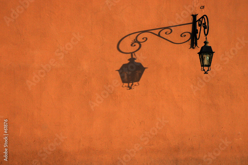 ombre lampadaire
