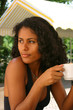 having a coffee having a coffee