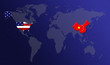 world map