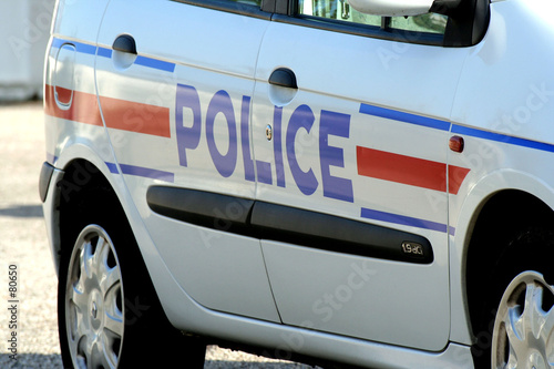 véhicule de police