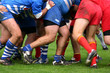 Photo : rugby m�l�e de jambes