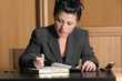 woman at work