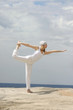nataraja-asana (lord of dance)
