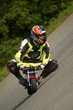 boy driving minibike