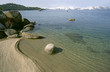 beach view to the mountains