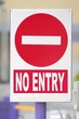 no entry sign