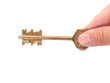 hand holding key; key to ur success
