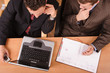 working business men