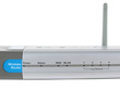 wireless router close up isolated