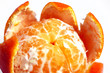 Images : mandarine ouverte
