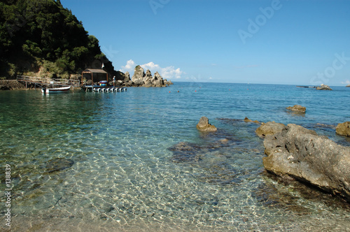 seaside of palekastrica, corfu, greece seaside of palekastrica, corfu, greece