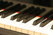 touches d'un piano