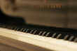 touches du clavier d'un piano