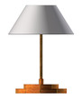 lampe en bois