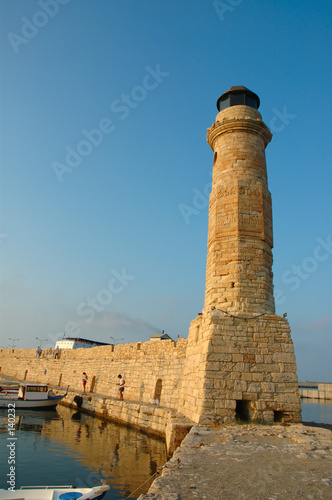old lighthouse. rethymnon, crete, greece old lighthouse. rethymnon, crete, greece