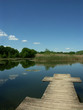 etang de crosagny en été