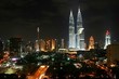 kuala lumpur city night scene