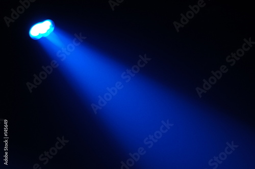 projecteur bleu