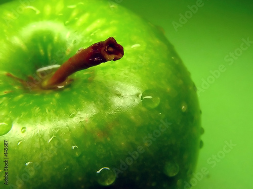 Photo: green apple green apple