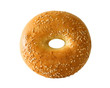bagel with sesame seeds