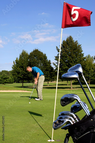 scene de golf