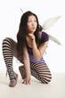 Photo: crouching fairy crouching fairy
