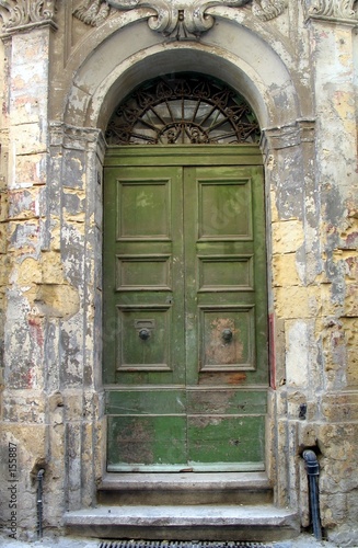 Photo: green door green door
