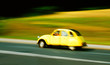 yellow car