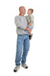stock photography:  father and son