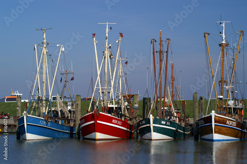 krabbenkutter im hafen
