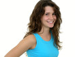 Photo: smiling young woman smiling young woman