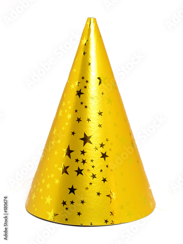 party hat images. yellow party hat