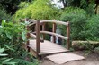 bridge by waterfall