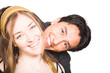 happy couple with big smile!