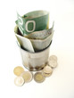 Twenty Dollar Bills In Can Twenty Dollar Bills In Can